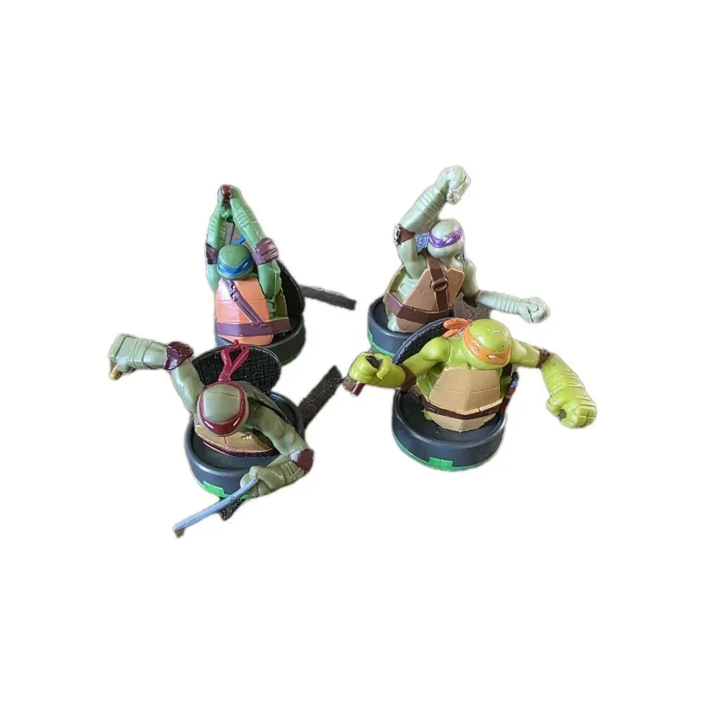 2014 Jakks Pacific Teenage Mutant Ninja Turtles HTV Game 5 Figures